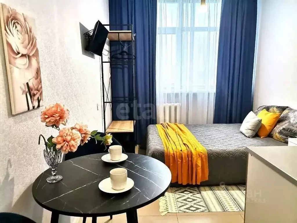 Студия Тюменская область, Тюмень ул. Пермякова, 43А (15.4 м) - Фото 1