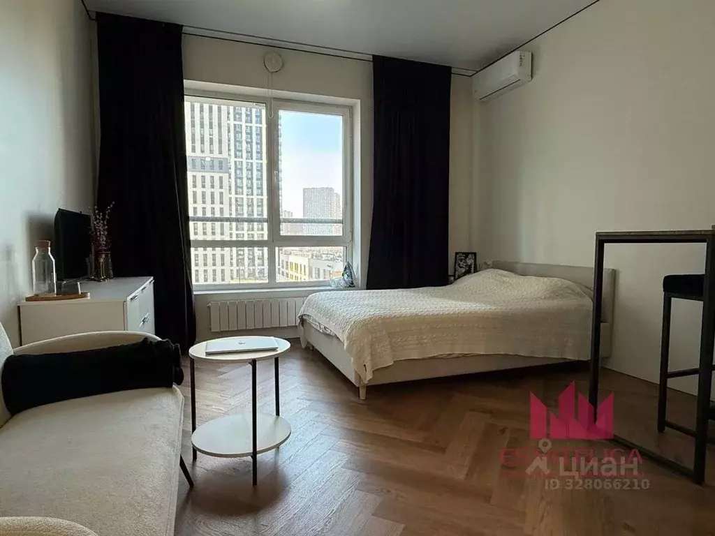 Студия Москва Аминьевское ш., 4Дк2 (28.0 м) - Фото 1