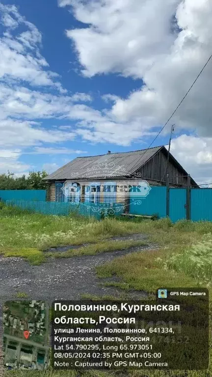 Дом в Курганская область, с. Половинное ул. Ленина, 24 (39 м) - Фото 0