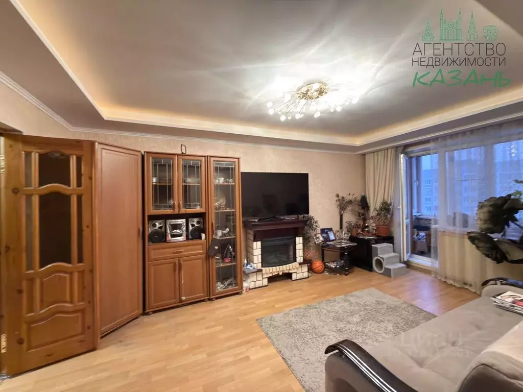 4-к кв. Татарстан, Казань ул. Юлиуса Фучика, 98 (83.7 м) - Фото 2