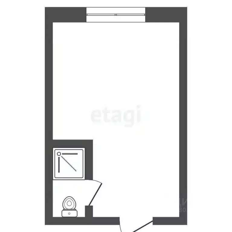 Студия Ставропольский край, Пятигорск Ессентукская ул. (16.0 м) - Фото 1