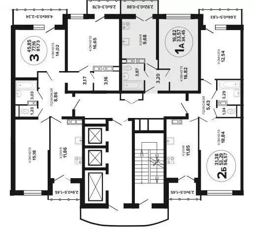 3-к кв. Краснодарский край, Краснодар Российская ул., 257/7 (81.73 м) - Фото 1