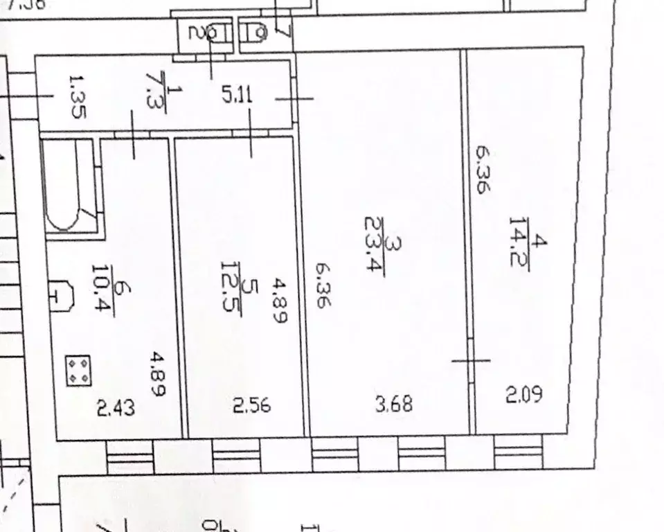 3-к кв. Санкт-Петербург ул. Лизы Чайкиной, 22 (70.1 м) - Фото 1