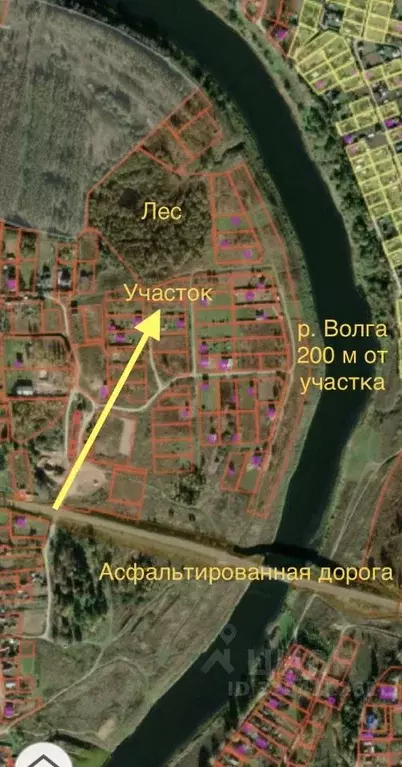 Участок в Тверская область, Зубцовский муниципальный округ, д. ... - Фото 1
