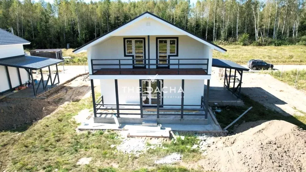 Дом в Калужская область, Боровский муниципальный округ, Совьяки с/пос, ... - Фото 2