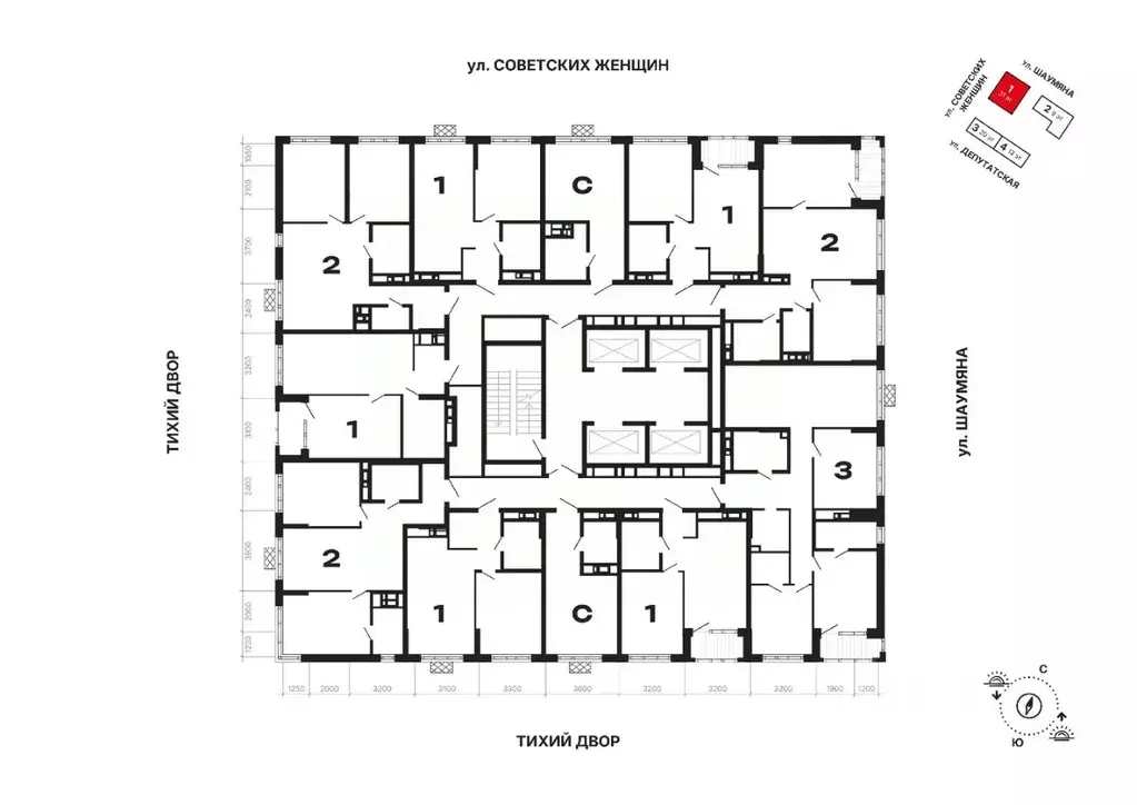 1-к кв. Свердловская область, Екатеринбург ул. Шаумяна, 11 (39.8 м) - Фото 2