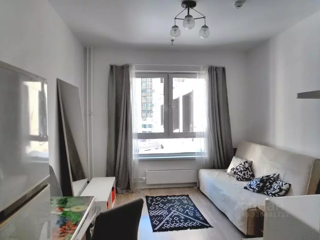 Студия Москва Внуковское поселение, ул. Летчика Ульянина, 3А (21.5 м) - Фото 1