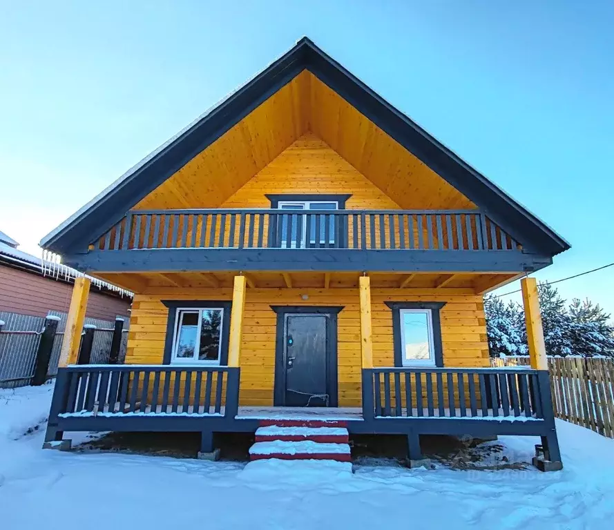 Дом в Иркутская область, Иркутский муниципальный округ, д. Карлук ул. ... - Фото 1