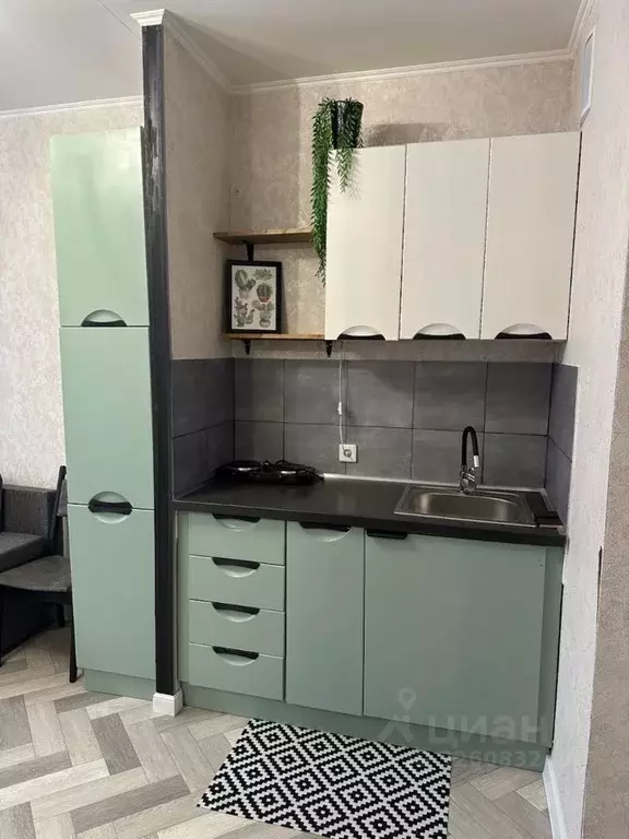 Студия Новосибирская область, Новосибирск ул. Тюленина, 21 (22.0 м) - Фото 2