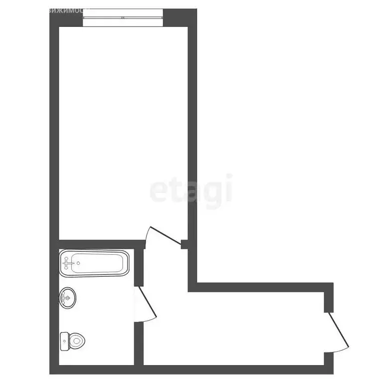 Квартира-студия: Туапсе, улица Свободы, 7А (30.8 м) - Фото 0