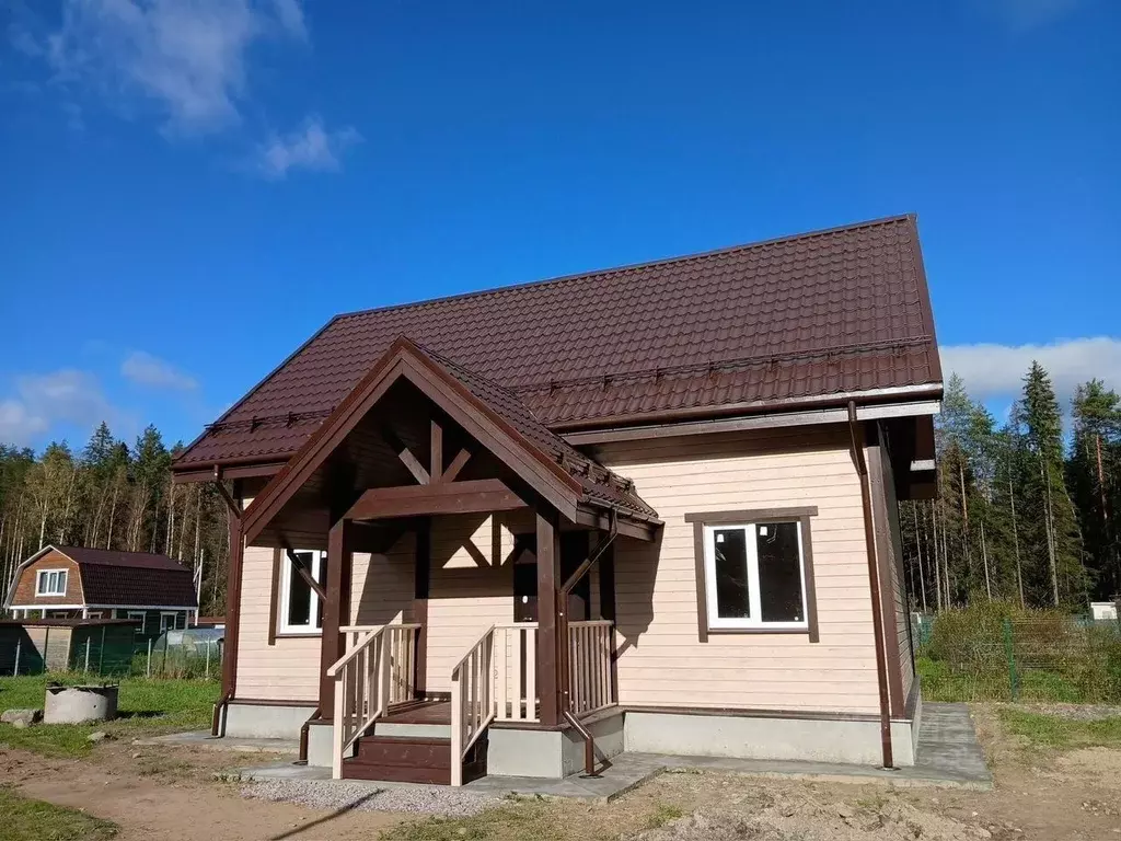 Дом в Ленинградская область, Выборгский район, Полянское с/пос, пос. ... - Фото 2