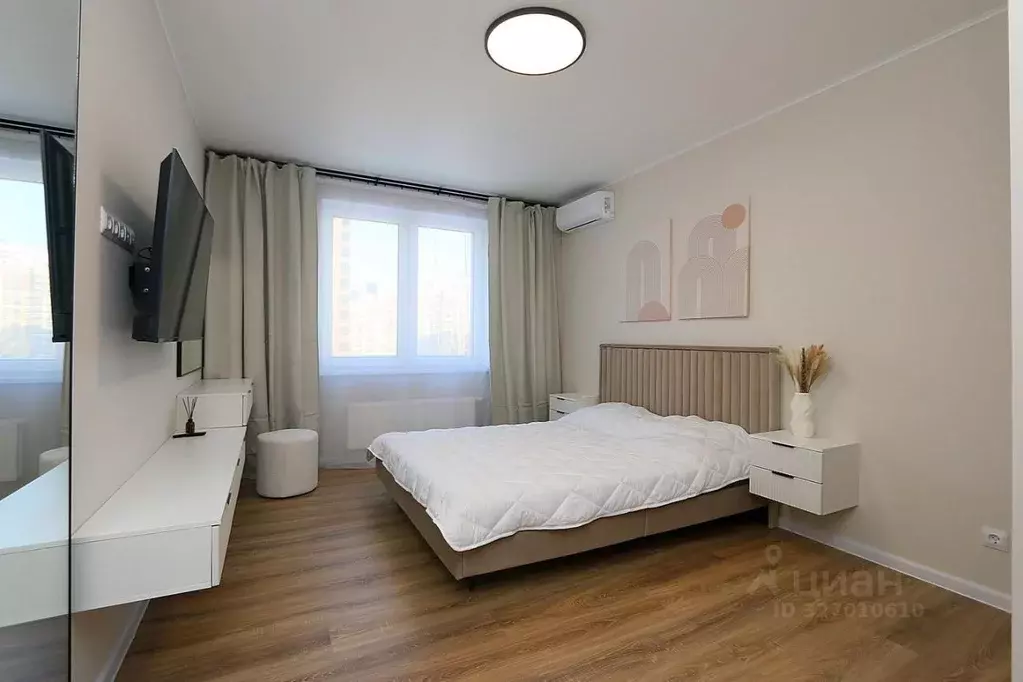 2-к кв. Москва ул. Юлиана Семенова, 8к2 (55.0 м) - Фото 2