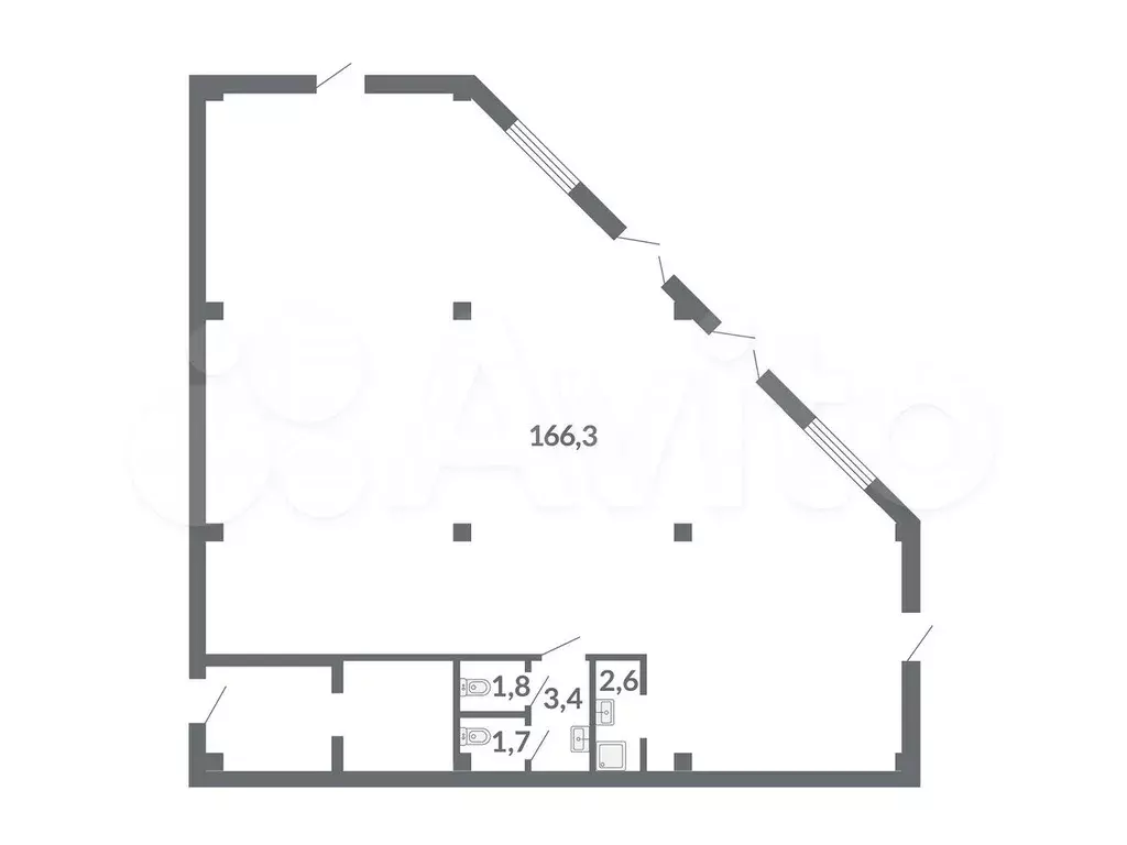 Продам помещение свободного назначения, 175.8 м - Фото 0