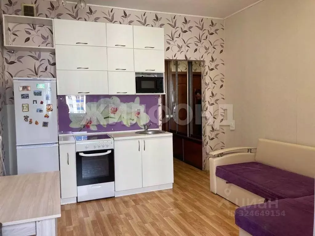 1-к кв. Новосибирская область, Новосибирск ул. Одоевского, 1/2 (19.2 ... - Фото 2