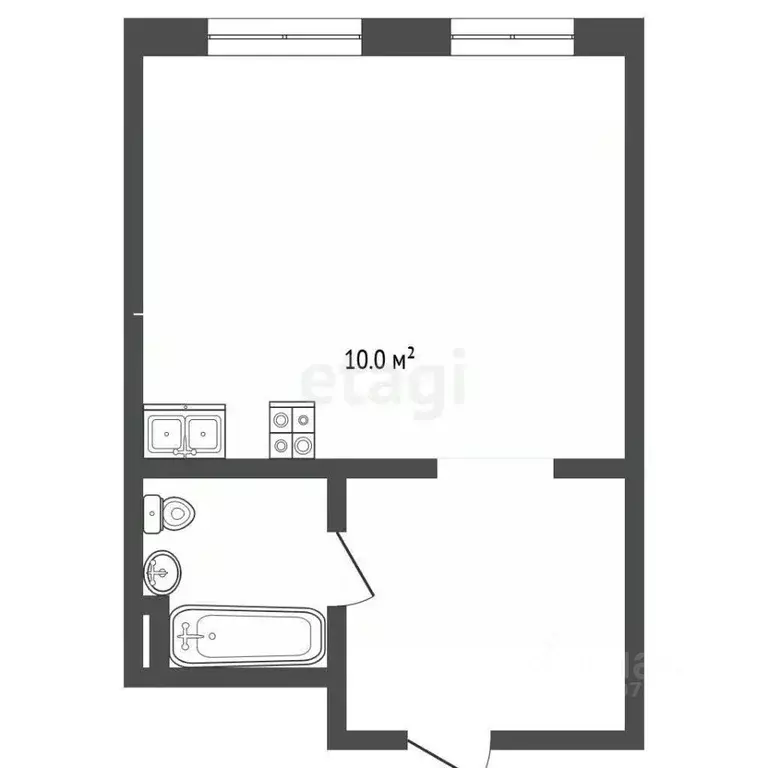 Студия Ярославская область, Ярославль ул. Академика Колмогорова, 26к2 ... - Фото 2