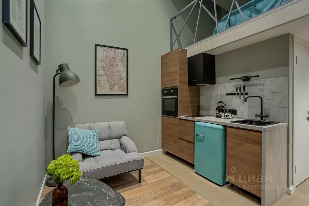 Студия Москва Медовый пер., 5С2 (25.0 м) - Фото 1