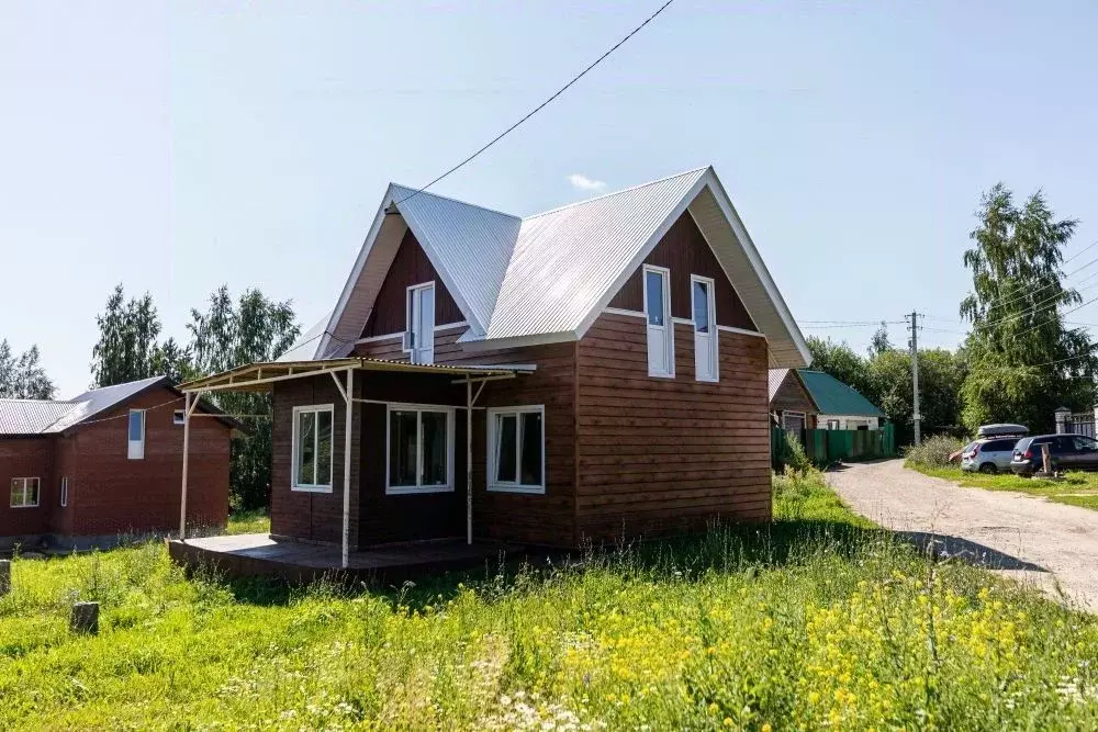 Дом в Татарстан, с. Высокая Гора ул. Озерная, 75Б (100 м) - Фото 0