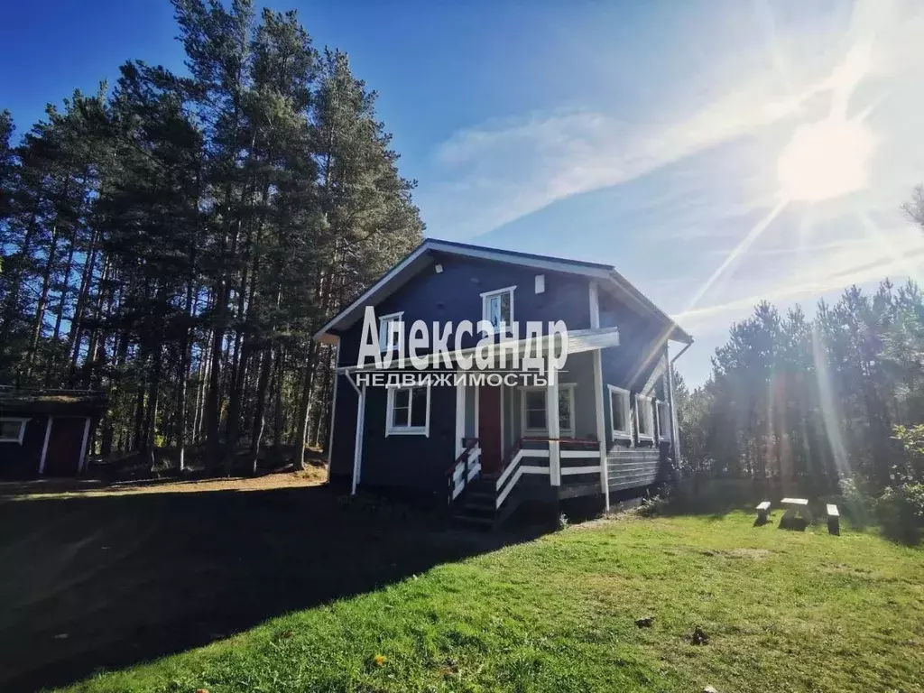 Коттедж в Ленинградская область, Приозерский район, Плодовское с/пос, ... - Фото 1