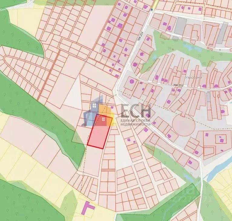 Участок в Тульская область, Тула городской округ, д. Уваровка  (113.0 ... - Фото 1