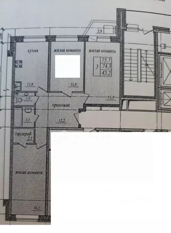 3-к кв. Ленинградская область, Ломоносовский район, Аннинское ... - Фото 1