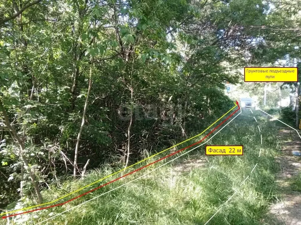 Участок в Крым, Ялта муниципальный округ, Краснокаменка пгт ул. ... - Фото 2