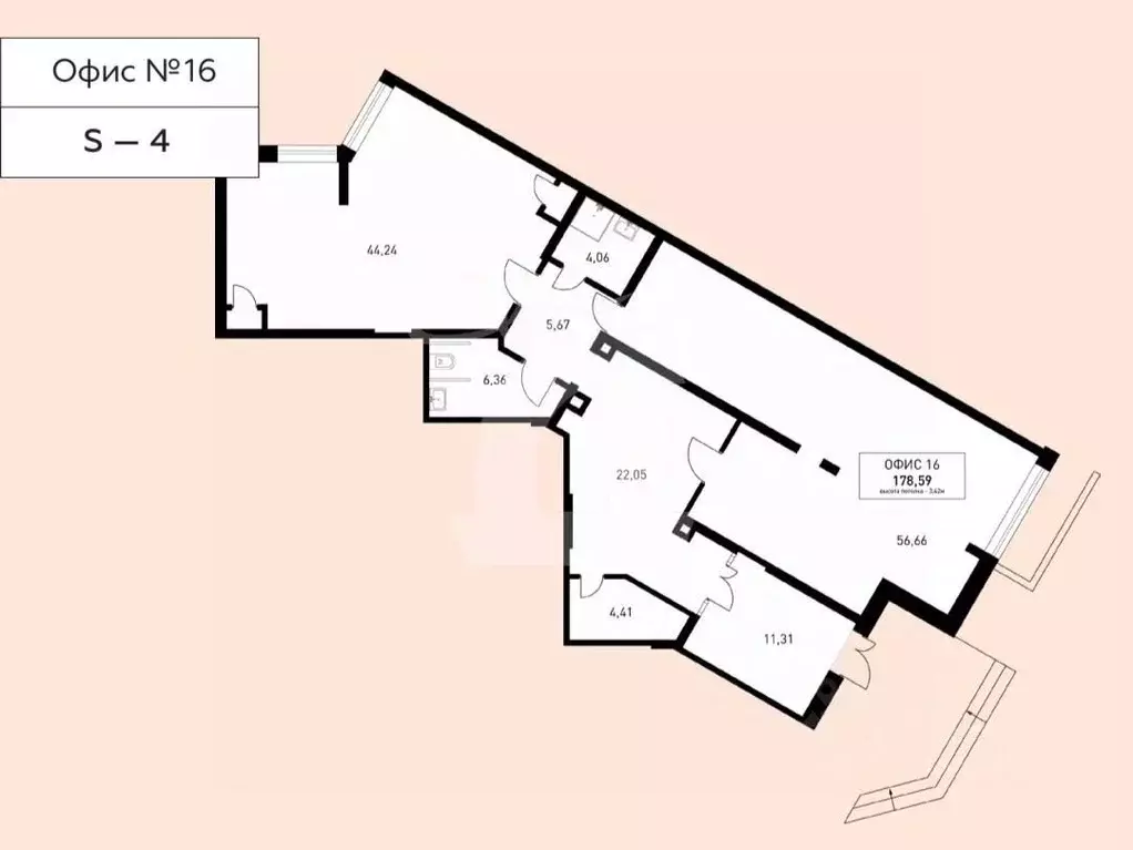 Помещение свободного назначения в Краснодарский край, Краснодар Догма ... - Фото 1
