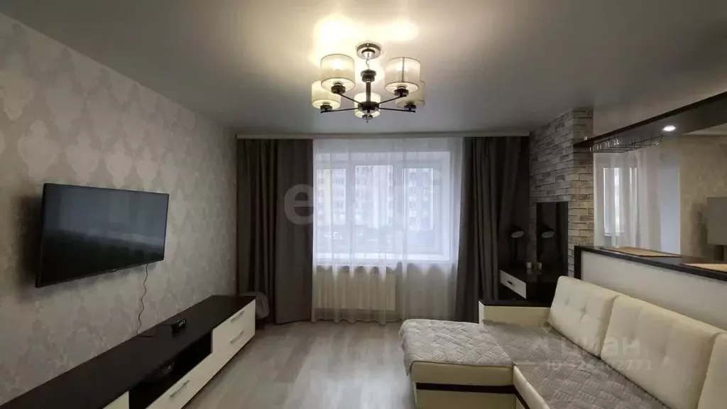 1-к кв. Чувашия, Чебоксары ул. Фридриха Энгельса, 1к2 (46.2 м) - Фото 1