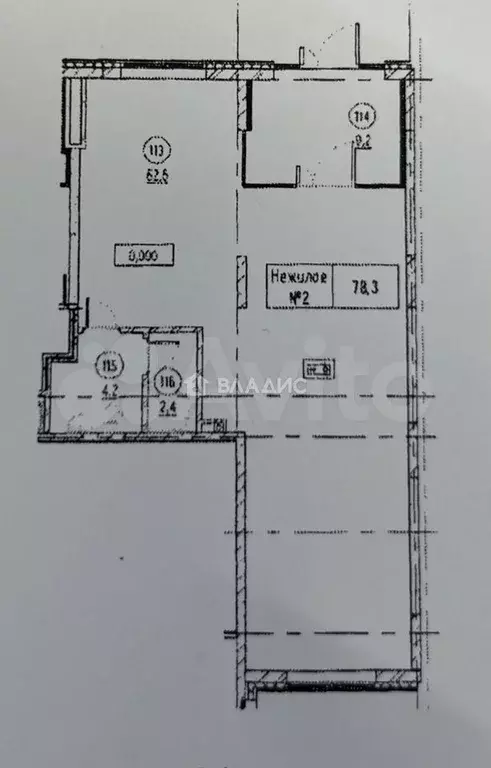 Сдам помещение свободного назначения, 78.3 м - Фото 0