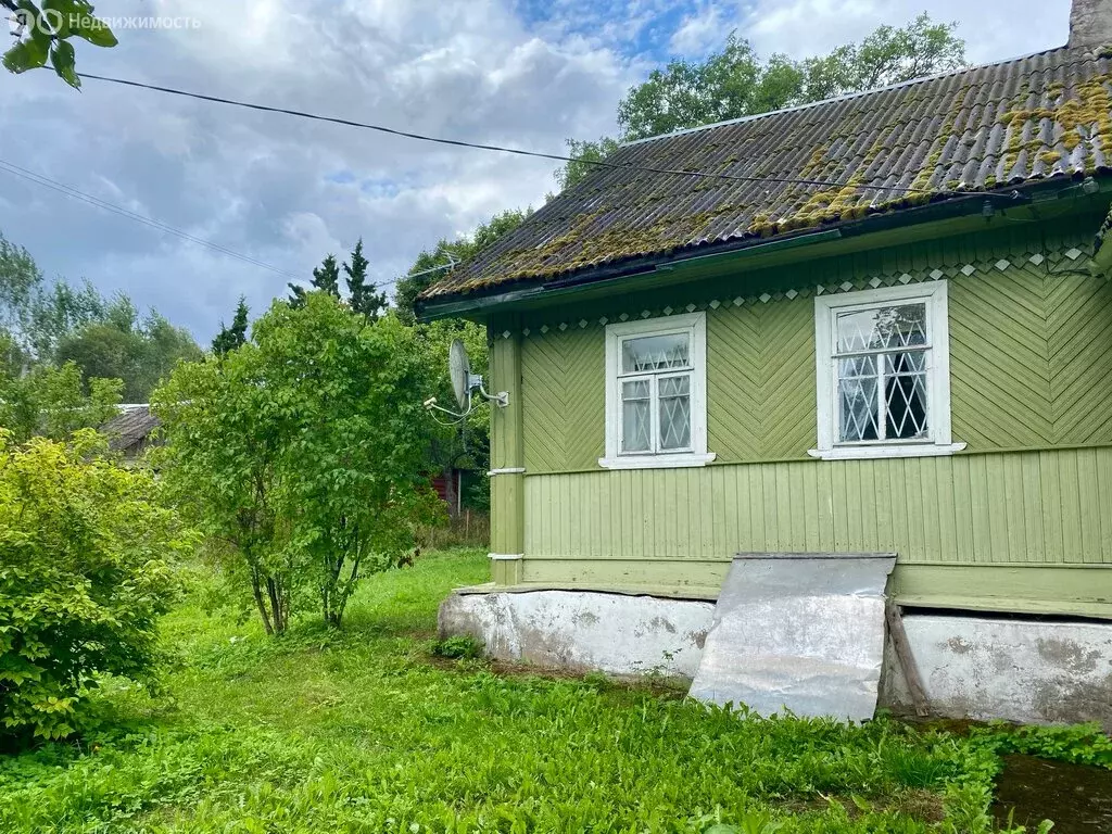 Дом в Псковская область, Гдовский муниципальный округ, деревня ... - Фото 1