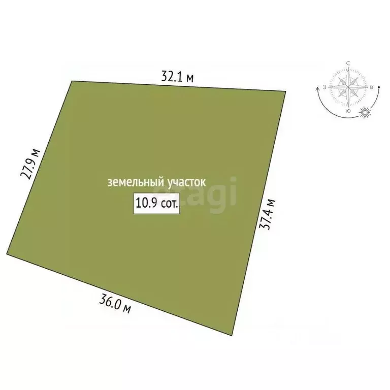 Участок в Ленинградская область, Приозерский район, Сосновское с/пос, ... - Фото 1