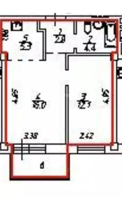 2-к кв. Иркутская область, Иркутск Братская ул., 7/11 (45.0 м) - Фото 2