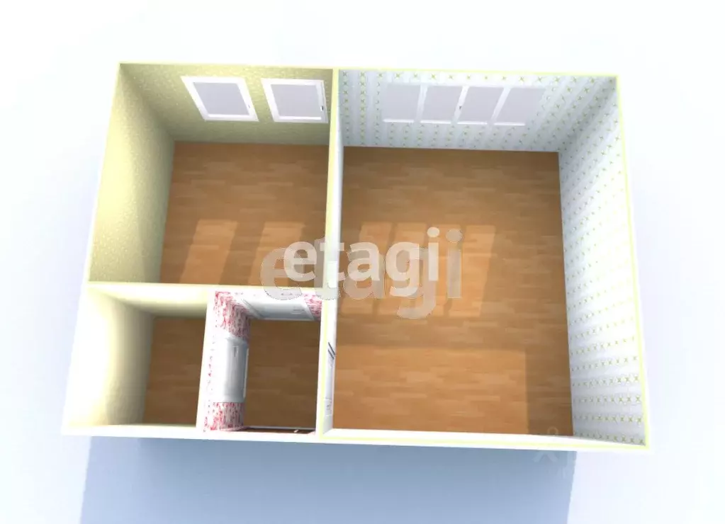 1-к кв. Сахалинская область, Анивский городской округ, с. Троицкое ул. ... - Фото 2