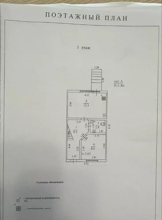 Дом в Краснодарский край, Новороссийск ул. Александрийская (65 м) - Фото 0