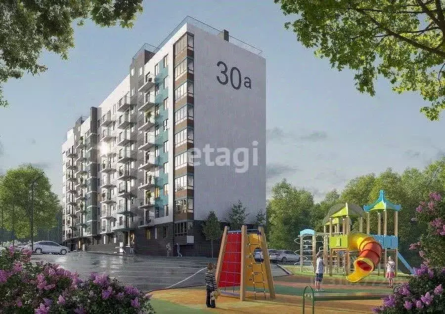 1-к кв. Пермский край, Пермь Белозерская ул., 30А (28.3 м) - Фото 0