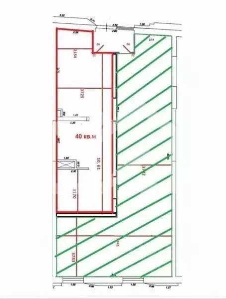 Помещение свободного назначения в Москва Автомобильный проезд, 4 (40 ... - Фото 2