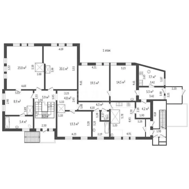 Дом в Кострома, улица Энгельса (253.6 м) - Фото 1