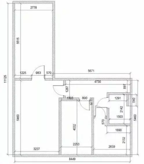 3-к кв. Татарстан, Казань ул. Серова, 35 (56.3 м) - Фото 1