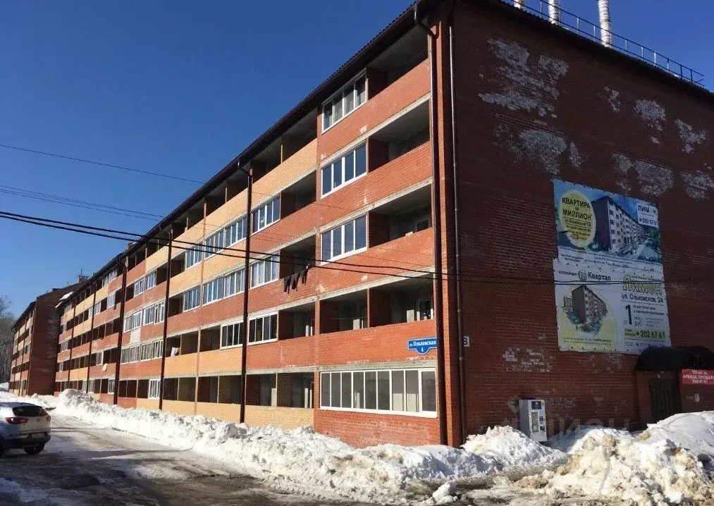 Свободной планировки кв. Пермский край, Пермь Ольховская ул., 4 (34.5 ... - Фото 1