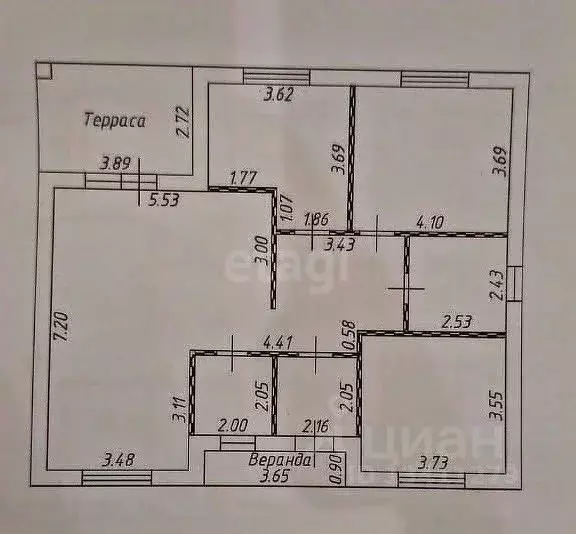 Дом в Белгородская область, Белгородский район, Пушкарское с/пос, с. ... - Фото 2