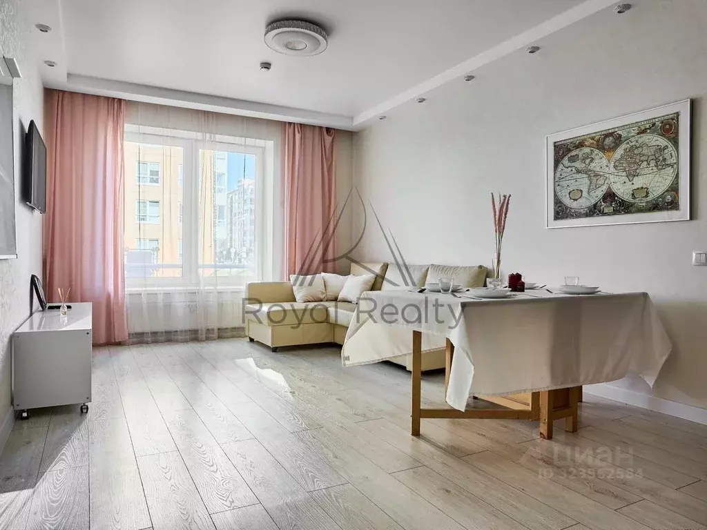 2-к кв. Санкт-Петербург ш. Суздальское, 28к2 (69.0 м) - Фото 2