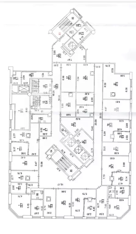 Помещение свободного назначения в Москва 2-я Брестская ул., 8 (1005 м) - Фото 1