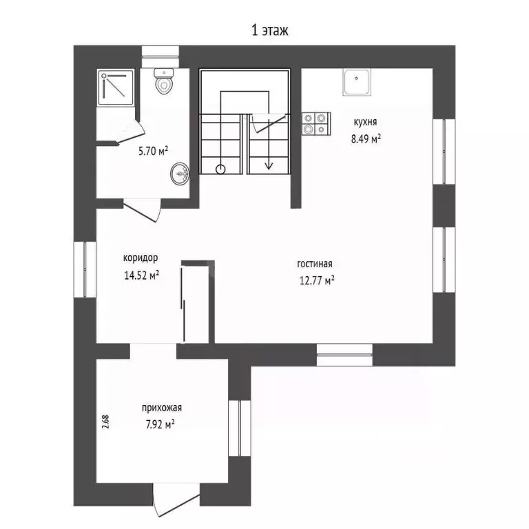 Дом в Смоленская область, Смоленск ул. Красный Ручей, 10 (89 м) - Фото 1
