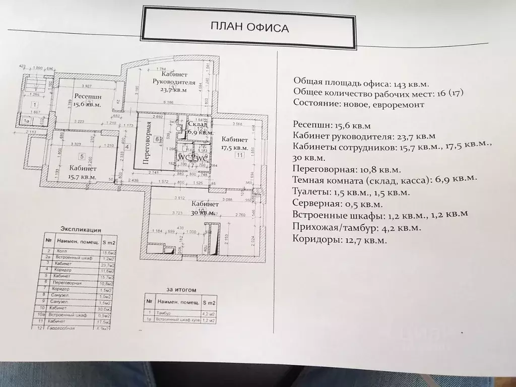 Помещение свободного назначения в Москва Нахимовский просп., 47к1 (143 ... - Фото 2