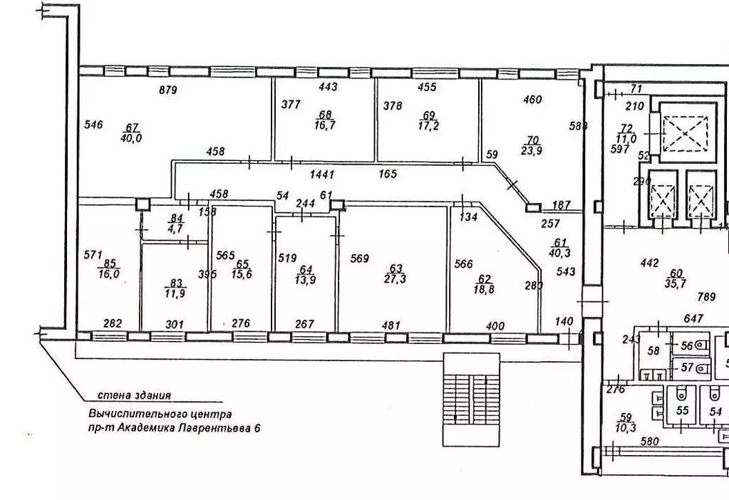 Офис в Новосибирская область, Новосибирск Академгородок мкр, просп. ... - Фото 1
