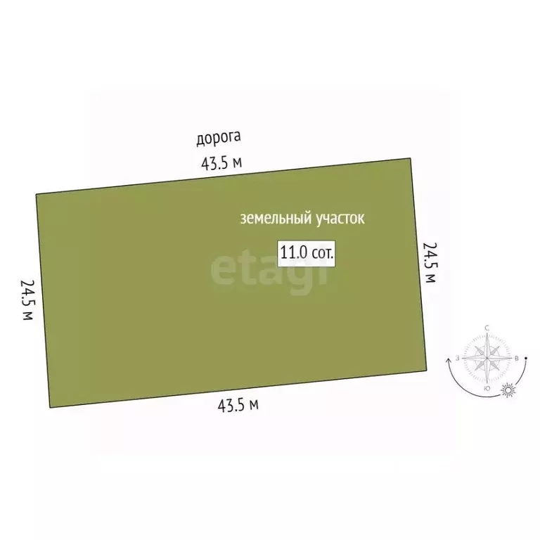 Участок в Тюменская область, Тюменский муниципальный округ, с. ... - Фото 2