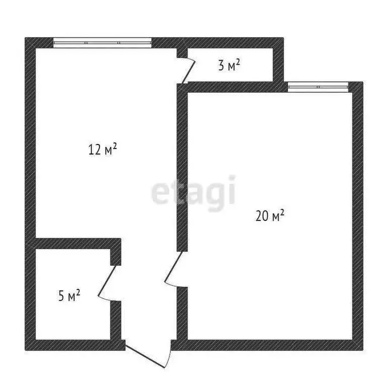 1-комнатная квартира: Махачкала, улица Эльзы Ибрагимовой, 5к6 (36 м) - Фото 0