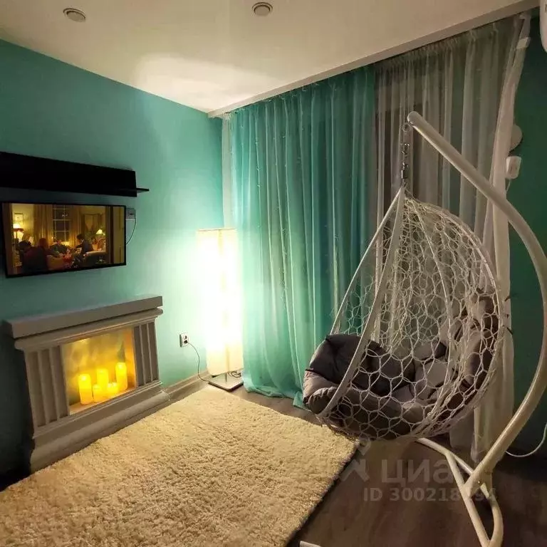 Студия Рязанская область, Рязань Олимпийский городок мкр, 2 (25.0 м) - Фото 2