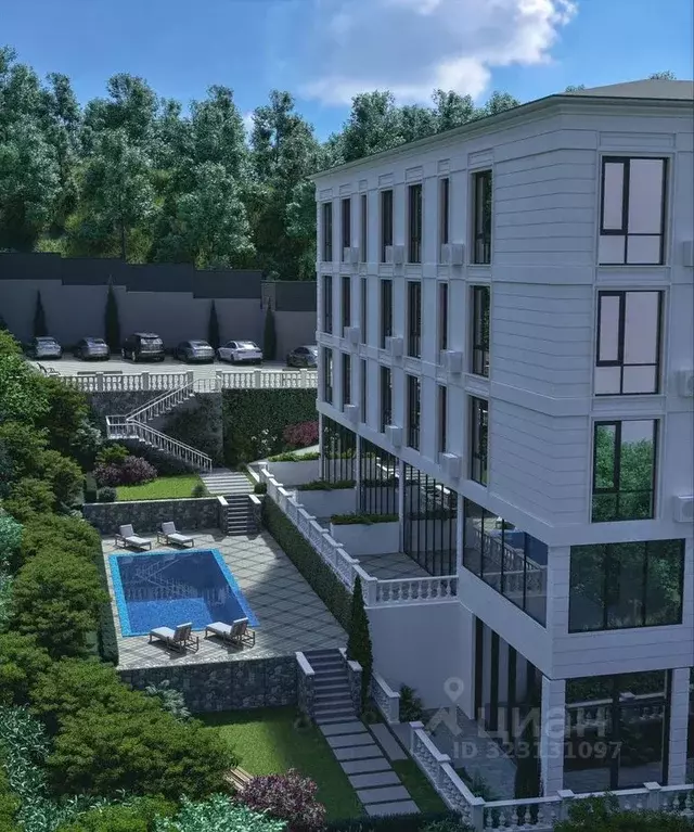 2-к кв. Краснодарский край, Сочи Новый Сочи мкр, ул. Цюрупы, 42 (54.0 ... - Фото 1