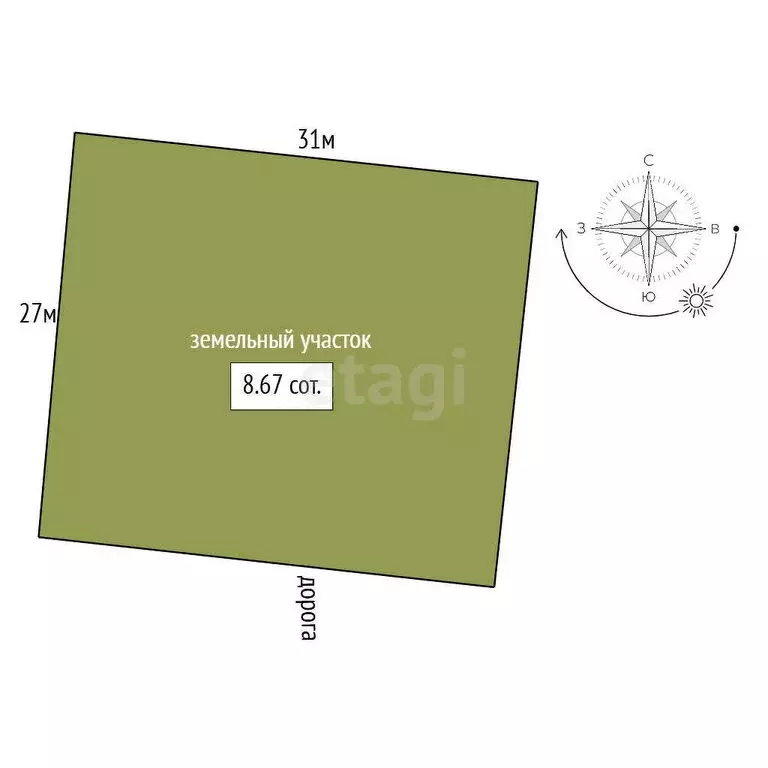 Участок в Колтушское городское поселение, КП Солнечная поляна (8.67 м) - Фото 2