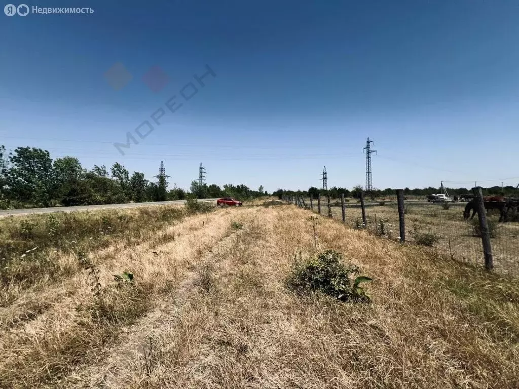 участок в тахтамукайский район, посёлок городского типа энем (100 м) - Фото 1